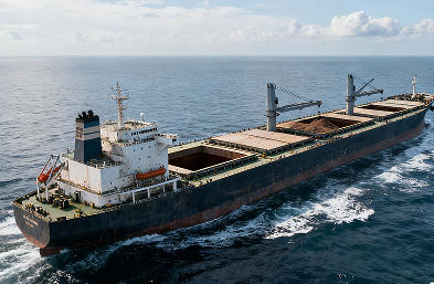 散貨船運輸：船舶定期檢修 + 全程實時監控，貨物安全無憂